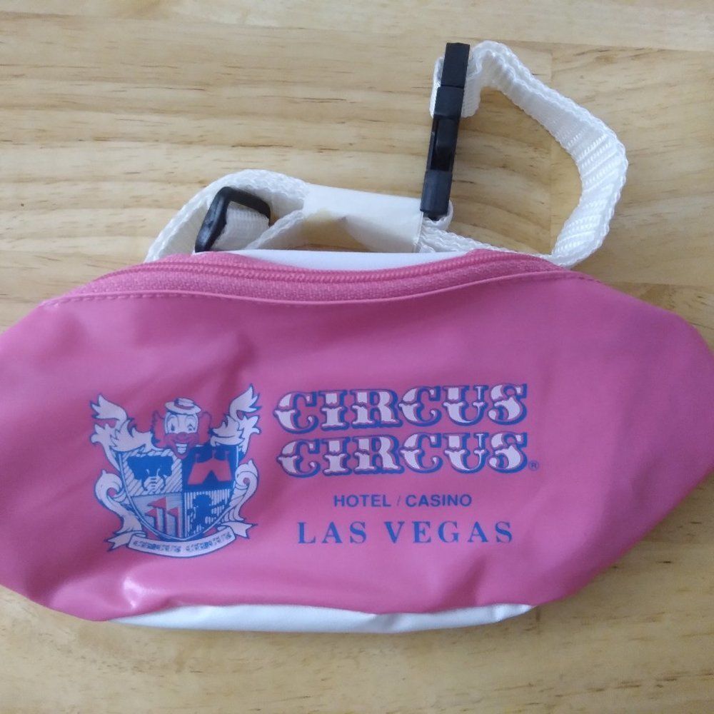 DS Vintage Circus Circus Hotel/Casino Las Vegas Fanny Pack Belt Bag